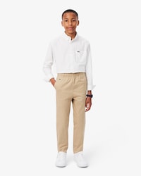 Pantal&oacute;n de tela de gabardina de algod&oacute;n el&aacute;stico