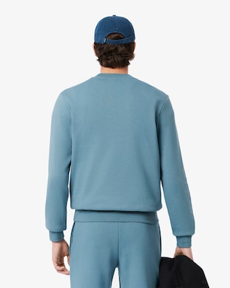 Sudadera de cuello redondo de felpa