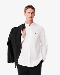 Camisa de corte regular de algodón