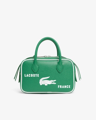 Bolsa de deporte peque&ntilde;a de piel estampada Runway