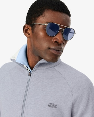 Sudadera con cremallera de punto jersey de doble cara Commuter