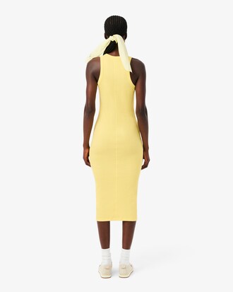 Vestido polo sin mangas de algod&oacute;n