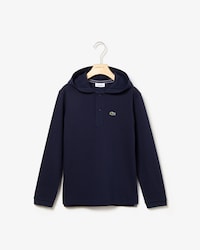 Polo De Ni&ntilde;o Lacoste En Piqu&eacute; Con Capucha