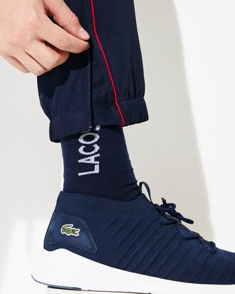 Ch&aacute;ndal de hombre Lacoste SPORT Tennis color block con capucha