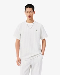 Camiseta de jacquard con monograma