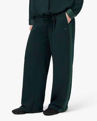 Pantal&oacute;n oversize con tira de sat&eacute;n