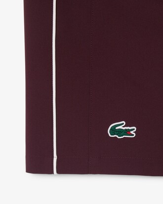 Pantal&oacute;n corto de tenis retro con ribete en contraste Ultra Dry