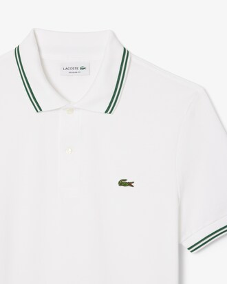 Polo de corte regular L.12.12 con ribetes decorativos