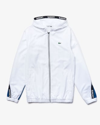 Sudadera de hombre Lacoste SPORT bicolor con franjas distintivas