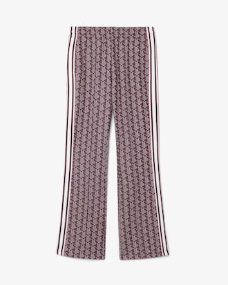 Pantal&oacute;n de ch&aacute;ndal acampanado con monograma