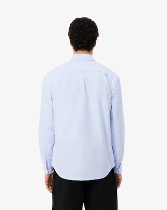 Camisa Oxford de corte regular de rayas