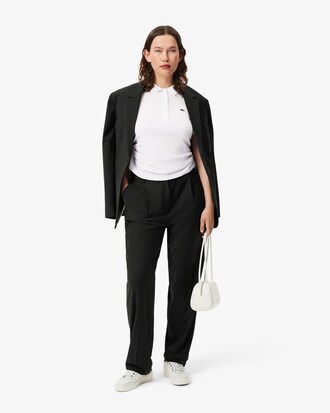 Polo de piqué ajustable de corte ajustado