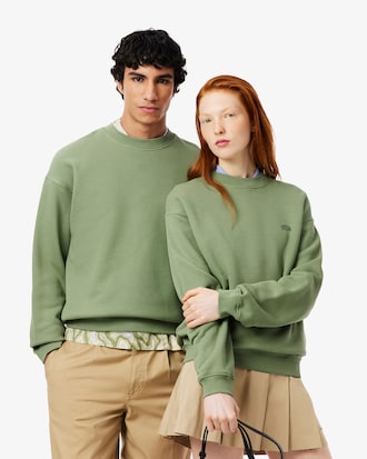 Sudadera de felpa gruesa de corte amplio