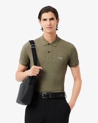 Polo de piqu&eacute; de corte ajustado L.12.12