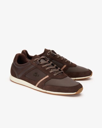 Zapatillas de hombre Menerva de piel y material sint&eacute;tico