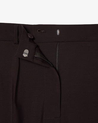 Pantal&oacute;n oversized de mezcla de lana