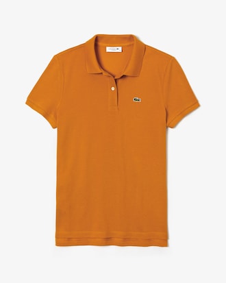 Polo de corte regular de petit piqu&eacute; suave