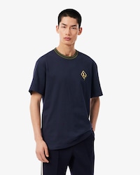 Camiseta de rayas con insignia fabricada en Francia