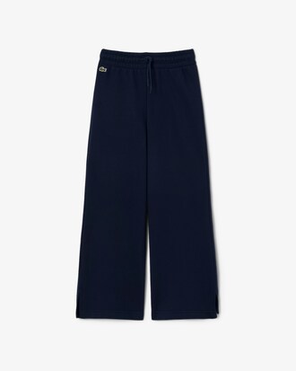 Pantal&oacute;n de ch&aacute;ndal de felpa con pierna acampanada