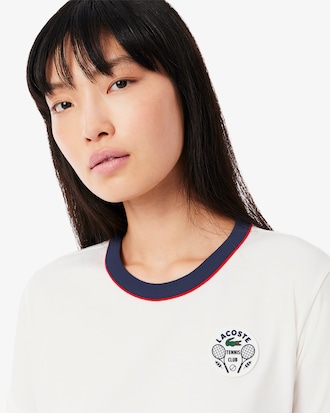 Camiseta de tenis clásica con insignia Ultra Dry