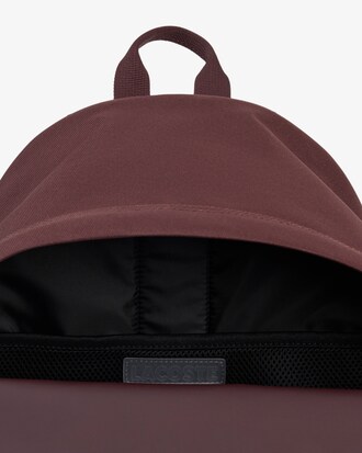 Mochila de cocodrilo con arabesco