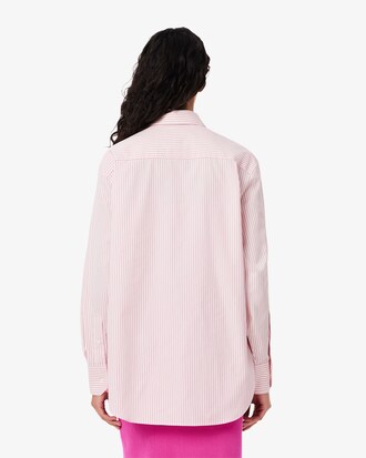 Camisa de popelín de algodón oversized