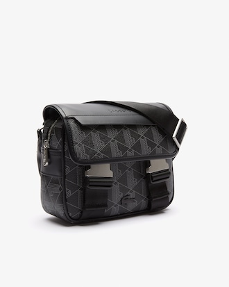 Bolso de mensajero con solapa y clip The Blend