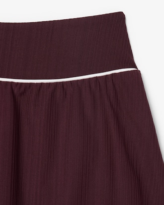 Falda de tenis retro de canal&eacute; Ultra Dry