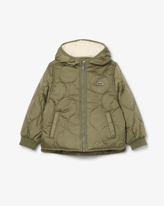 Parka unisex acolchada con capucha