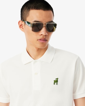 Camisa polo The GOAT Lacoste x Novak Djokovic