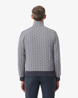 Chaqueta de ch&aacute;ndal con cremallera de jacquard Paris