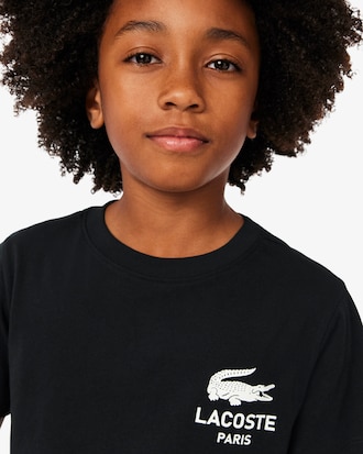 Camiseta de algodón estampada