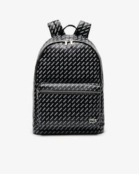 Mochila de hombre Lacoste LIVE en lona estampada revestida