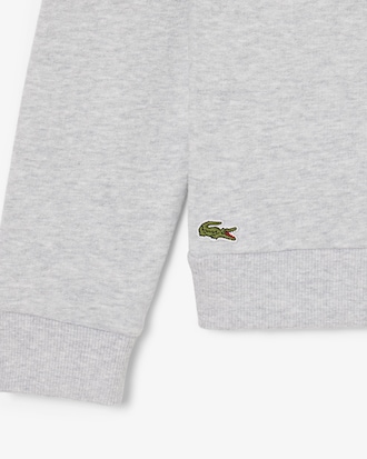 Sudadera con capucha unisex de felpa con cocodrilo