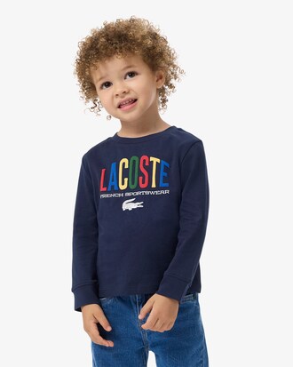 Camiseta estampada de manga larga