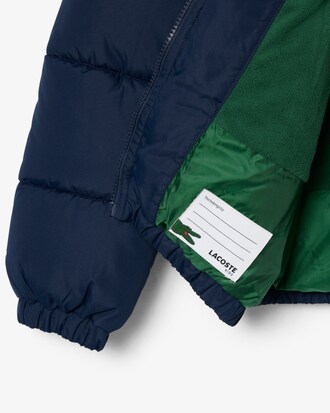 Chaqueta unisex acolchada con capucha