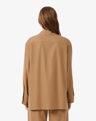 Camisa de franela oversize