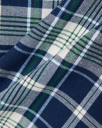 Camisa de algod&oacute;n Oxford con cuadros escoceses
