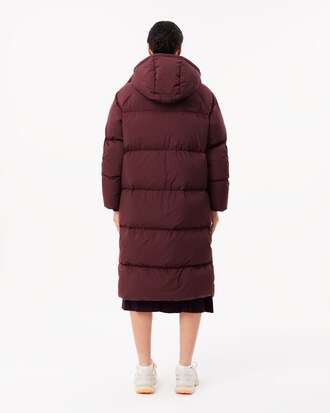 Chaqueta acolchada larga oversized