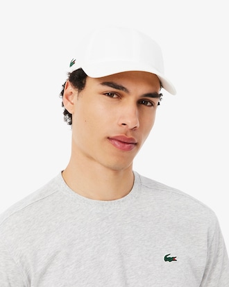 Gorra deportiva de tafet&aacute;n de rombos ligero