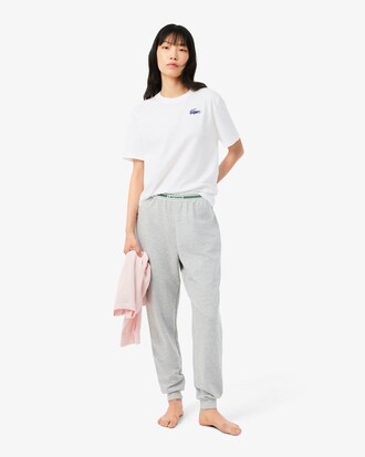 Camiseta loungewear de punto jersey de algod&oacute;n