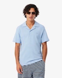 Polo texturizado de corte cl&aacute;sico