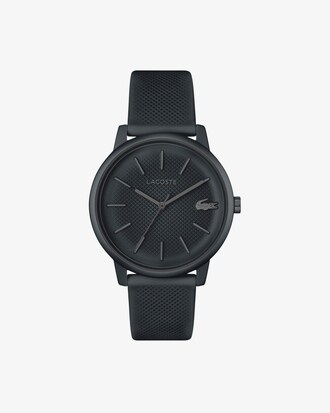 Reloj Lacoste.12.12 Move de silicona negra con tres&nbsp;manecillas