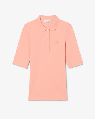 Polo de manga francesa de corte ajustado L.12.D