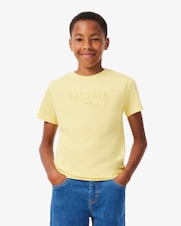 Camiseta Lacoste de algod&oacute;n con textura