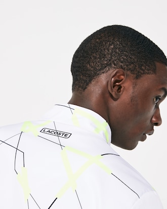 Ch&aacute;ndal de hombre Lacoste SPORT Tennis con estampado gr&aacute;fico