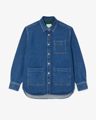 Sobrecamisa de denim oversized