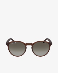 Round Plissé Sunglasses