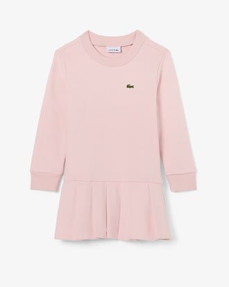 Vestido de manga larga de felpa