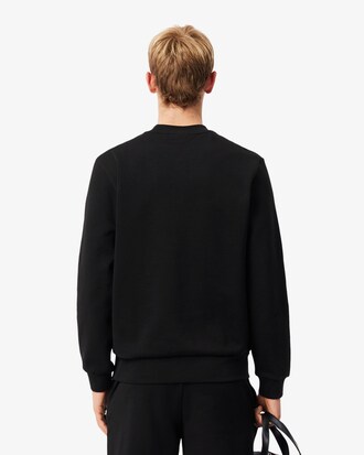 Sudadera de cuello redondo de felpa